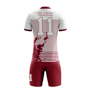New Fashion Soccer Uniform Team Wear Cheap Prices Custom New Model Latest Top Unique Printing Sports Training Soccer Uniforms - Product Image 6