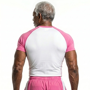 Camiseta Deportiva para Hombre, Diseño Estampado, para Gimnasio, Spandex/Poliéster, Secado Rápido, Nueva Colección 2026, Precio de Fábrica - Product Image 2