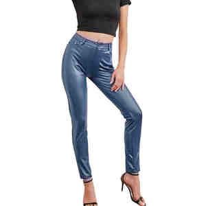Pantalons en cuir pour hommes, design personnalisé, OEM ODM, pantalons en cuir de qualité supérieure, confortables et élégants - Product Image 2