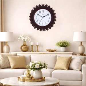 Horloges murales silencieuses tendance de 12 pouces pour la décoration du salon et la décoration murale de luxe pour la maison - Product Image 2