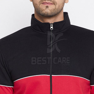 Chándal para Hombre de Primera Calidad, Estilo Moderno, Color Sólido, Personalizado, con Cierre de Cremallera, Precio Bajo - Product Image 5