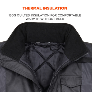 Chaqueta de Seguridad Laboral con Bandas Reflectantes de Alta Visibilidad, Tela Resistente a la Abrasión, Equipo de Seguridad para Mantenimiento Industrial y Construcción - Product Image 4