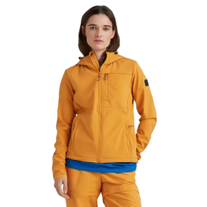 Veste softshell personnalisée pour femmes, adolescentes et enfants, en polyester, durable, chaude, imperméable, coupe-vent, respirante, OEM - Product Image 2