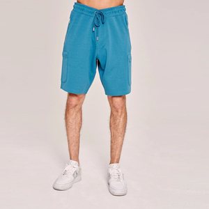 Trendy Men Summer Set Short <b>TShirt</b> <b>Polyester</b>/Cotton Knitted Soft Lightweight Quick-drying Breathable High Street Casual Outfit - Product Image 5