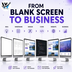 Solutions de programmation et de développement WEB TECH : du concept de site web vierge au design et aux services de codage de sites professionnels - Product Image 1