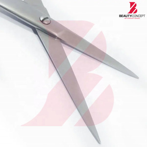 Ciseaux de barbier professionnels en gros, OEM, logo personnalisé, manche en plastique noir, acier inoxydable à haute teneur en carbone, ciseaux de coupe de cheveux - Product Image 5