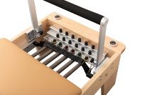 Machine de Pilates Reformer Pliable pour Studio Commercial en Gros, Lit de Yoga Core en Bois d'Érable Blanc