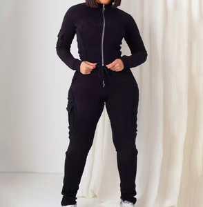Women's Premium Acid Wash Tracksuit Trendy Streetwear <b>Set</b> Acid Wash Women's Co-Ord Tracksuit Stylish & Comfortable - Product Image 6