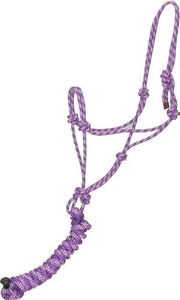 PRIMA - Cabestro de cuerda para caballo personalizado estilo vaquero con silla de montar occidental, trenzado de poliéster para mayor comodidad y durabilidad, con cuerda de tracción a juego - Product Image 3