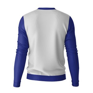 Camiseta de Manga Larga Ligera de 320g para Hombre, Cuello en V, Logotipo OEM Personalizado, Camisetas Casuales Sólidas de Moda, Verano Otoño, Venta al Por Mayor, Promoción - Product Image 4