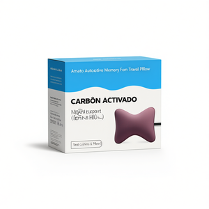 Amato Automotive Memory Foam Travel Pillow <b>Neck</b> Support Seat <b>Cushion</b> for Car Travel - Product Image 2
