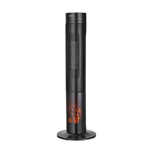 1500W Ceramic Tower <b>Space</b> <b>Heater</b> with Remote Control and Realistic 3D Flame Effect - Product Image 2