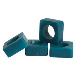 Hermosos Anillos de Servilleta de Resina para la Mesa de la Cena Familiar, que Realzan la Cena Diaria con un Toque Decorativo - Product Image 1