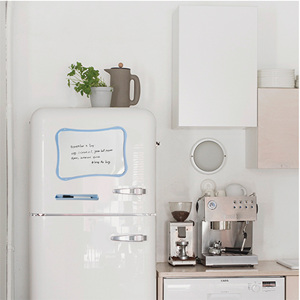 Flexible Fridge Memo <b>Board</b> with Magnetic Writing Surface and Convenient Marker Holder - Product Image 6
