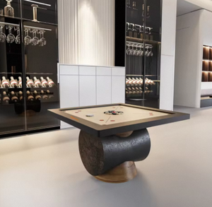 โต๊ะคารอมคอสโม พรีเมียม โมเดิร์น ทำจากไม้ สำหรับ 4 ผู้เล่น พร้อมฐานตั้ง สำหรับใช้ในบ้านหรือคลับ - Product Image 2