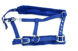 Cabestro de caballo ligero más vendido, polipropileno de polietileno con parte superior acolchada de nobuk, accesorio de nailon, herrajes de hierro, estilos occidentales en inglés - Product Image 2