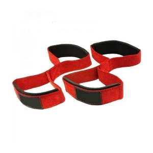 Correas de levantamiento en forma de 8 de nailon antideslizantes para entrenamiento de gimnasio, levantamiento de pesas, peso muerto y dominadas - Product Image 3
