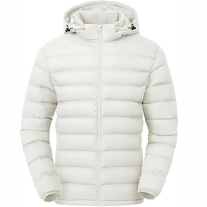 Chaqueta Acolchada Unisex de Primera Calidad con Cierre, para Primavera, Cálida, Personalizada, Impermeable, Ecológica, con Bordado de Camuflaje en la Parte Delantera - Product Image 2