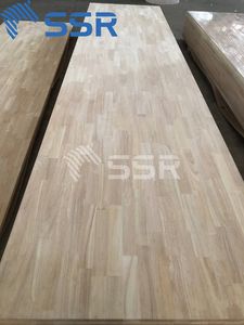 แผ่นไม้ยางพาราแบบประกบสำหรับทำขั้นบันไดและผลิตบันได - Product Image 2