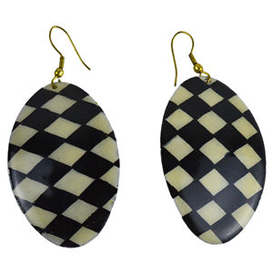 Pendientes de Joyería para Mujer de Diseño en Latón de Calidad Superior con Acabado Multicolor, Pendientes de Metal Sólido para Mujer - Product Image 6