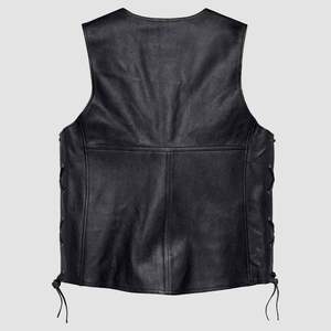 Chaleco de Cuero, Chaleco de Cuero Harley Davidson para Hombre, Chaleco de Cuero para Motociclistas, Chaleco de Motociclista, Chaleco para Hombre - Product Image 2