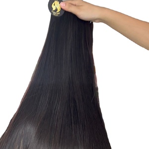 Perruques Lace Front Wig brésiliennes 100% naturelles, cheveux lisses, non traités, densité 130%, couleur naturelle, 10A - Product Image 5