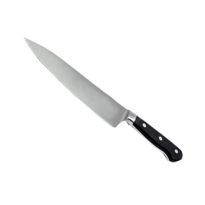 Cuchillo de Chef de Lujo Hecho a Mano con Mango de Madera, Hoja de Cobre y Damasco, Acabado Satinado, Ambidiestro, Longitud de 6-7.9 Pulgadas para Uso en la Cocina - Product Image 3