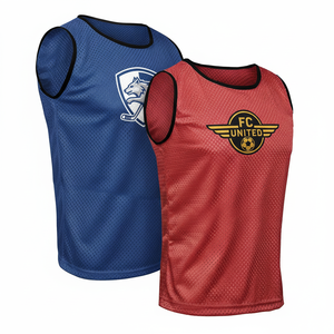 Ropa Deportiva Transpirable al por Mayor, Chalecos Reversibles Personalizados de Malla para Baloncesto y Fútbol, que Absorben la Humedad, Marca Meeroos - Product Image 1