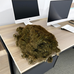 วัสดุเติมของเล่นแบบเส้นใยกลวงซิลิโคนเคลือบสีน้ำตาลโพลีเอสเตอร์บริสุทธิ์ 3 มิติ Vikohasan 7D HS Certified GRS สำหรับรีไซเคิล ขายส่ง - Product Image 1