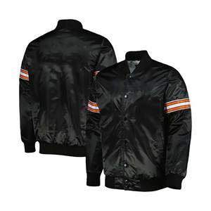 Veste en satin en gros pour hommes et femmes |   Veste bomber en satin avec logo personnalisé |   OEM ODM de haute qualité - Product Image 4