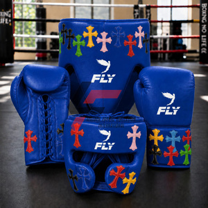 Set de Boxeo Profesional Personalizado de Cuero Original de Primera Calidad, Elegante y Cristiano, para Boxeo y Kickboxing - Product Image 3