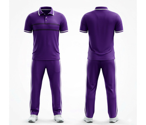 Custom <b>Cricket</b> Apparel Manufacturer for International Buyers | Men Women Youth <b>Cricket</b> Wears Polo Shirt and Trouser Full Team - Product Image 4