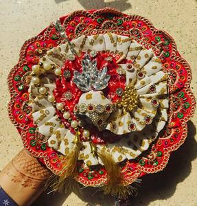 Vestidos Tradicionales de Alta Calidad Laddu Gopal Ji Poshak con Diseño Hecho a Mano, Ropa de Primera Calidad, Tela para Celebraciones - Product Image 1