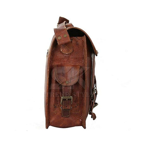 Bolso bandolera de cuero genuino 100% al por mayor, de alta calidad y precio económico, para unisex. - Product Image 4
