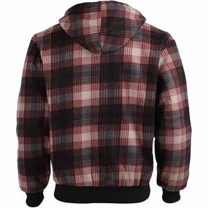 Sudadera con capucha y cremallera para hombre, 100% algodón, tejido de punto, estilo urbano, con cremallera completa, logotipo personalizado, OEM - Product Image 4