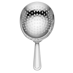 Cuchara Coladora Multifuncional de Acero Inoxidable Ecológica con Acabado Plateado Espejo para Hielo, Ideal para Hogar y Hotel - Product Image 1