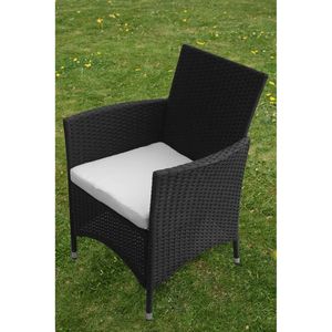 Ensemble de meubles de jardin noirs - Product Image 6