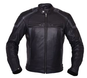 Bespoke Custom Top Grain Leather <b>Jacket</b> Stand Breathable Racing Uniform Large Circular <b>Star</b> Applique Graphic Multi Contour - Product Image 3