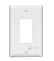 En stock – Plaque murale approuvée selon la norme américaine, 1/2/3 postes, style américain, en plastique PC, pour cache-prise électrique