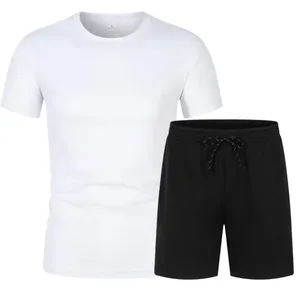 Conjunto Deportivo de Verano para Hombre, Camiseta Polo con Combinación de Colores, Pantalones Cortos, 2 Piezas, Ropa Casual, Conjunto Corto Ajustado para Hombre - Product Image 3