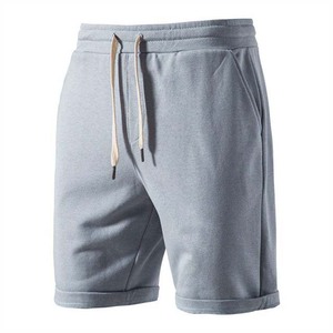 Shorts décontractés en coton pour hommes et femmes, de haute qualité, de marque de mode haut de gamme, avec poches, taille élastique, faible MOQ - Product Image 1