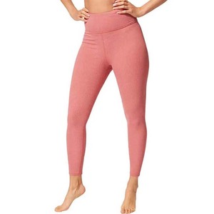 Leggings en tricot respirant à motif léopard taille haute, longueur intégrale, extensible, en spandex et nylon, style sportif pour femmes, toutes saisons - Product Image 1