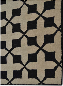 Alfombra KNOT RUG hecha a mano con lana de alta calidad, diseño moderno, ecológica, para sala de estar, habitaciones infantiles, hoteles y oficinas. - Product Image 4