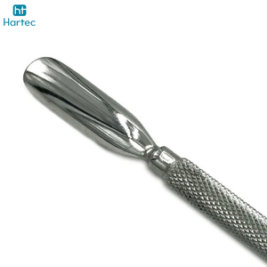 High-Performance Cuticle Nail Pusher Textured Classic Quality Dual Ended Design Curved Pusher And Scraper For Personal Care - Product Image 5