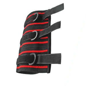 อุปกรณ์พยุงข้อศอกและหัวเข่าแบบมืออาชีพ สายรัดสามเส้น ปรับระดับได้ รองรับน้ำหนักมาก เหมาะสำหรับยกน้ำหนักและการฝึกซ้อมในยิม - Product Image 6
