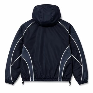 Ensemble de survêtement en nylon avec logo personnalisé OEM, panneau réfléchissant, coupe-vent pour homme, pantalon baggy, streetwear, fabricant - Product Image 5