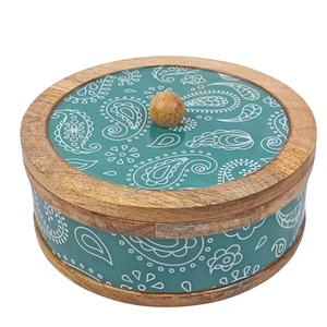 Marmite en bois avec couvercle résistant à la chaleur idéale pour servir des repas chauds ou stocker des aliments Ustensiles de cuisine durables et élégants pour un usage quotidien - Product Image 1