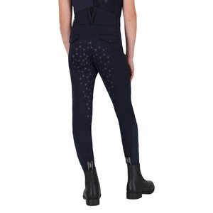 High Quality 4-way Stretch Horse Riding Breeches <b>Leggings</b> Tights <b>Equestrian</b> Wear Pants on Technical Fabric with Soft Feel - Product Image 3