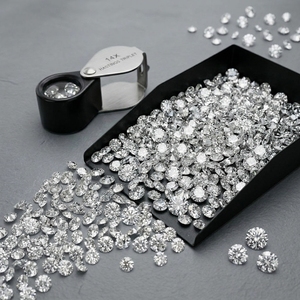RAAMAA Lab - Paquete de Piedras Sueltas Sintéticas CVD de 3 mm a 4 mm, VVS, VS, EF, para la Fabricación de Joyas - Product Image 4