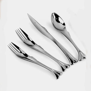 Ensemble de couverts en métal de haute qualité avec des bords lisses, un poids équilibré et des performances durables pour les repas quotidiens - Product Image 2